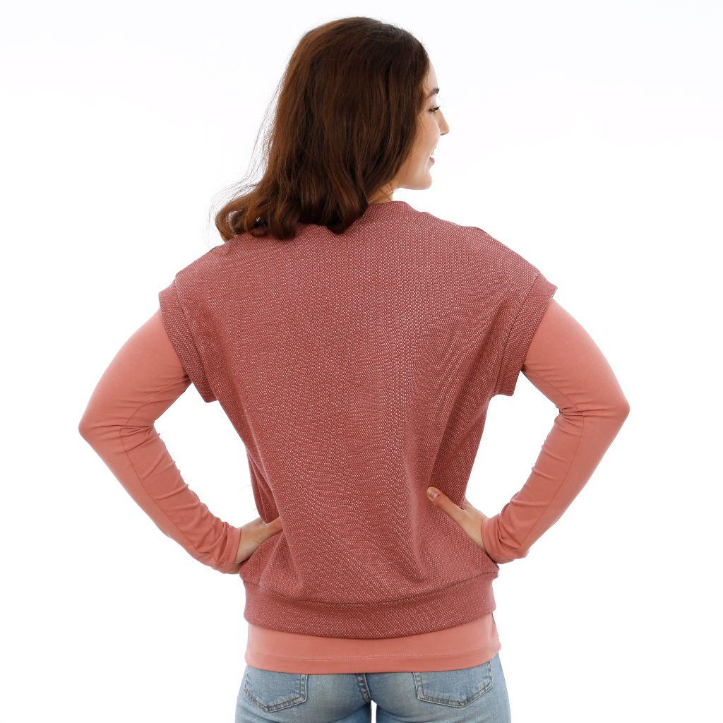 Papierschnittmuster Pullunder Frau Ulli XS-XXL
